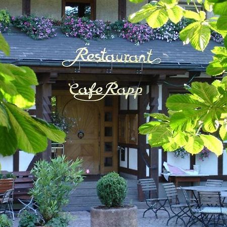 קוניגספלד אים שוורצוואלד Hotel Restaurant Cafe Rapp מראה חיצוני תמונה