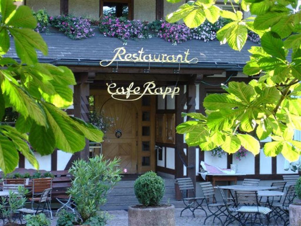קוניגספלד אים שוורצוואלד Hotel Restaurant Cafe Rapp מראה חיצוני תמונה